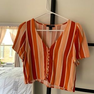 Creamsicle Cropped T